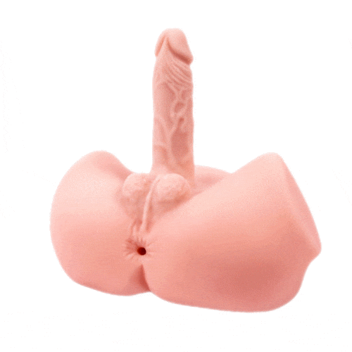 [진동안장/애널/딜도]  대물바텀보이 (17cm 대물 바텀!! 강력한 더블진동과 알찬 애널 돌기!!)
