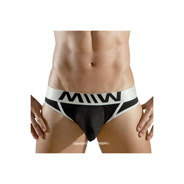 [M2W] Perfect Scene Hip Brief Black (1003)