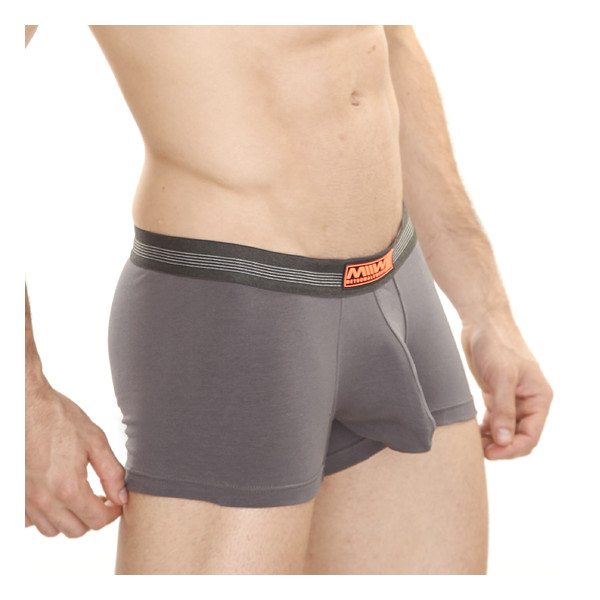 [M2W] Cotton Pouch Boxer Charcoal (3013-11)