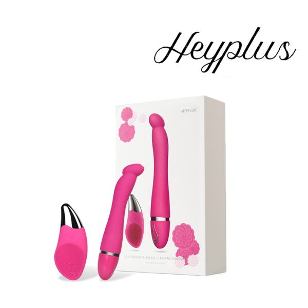 [1+1바이브레이터] 얼굴 클렌징 마사지기를 하나더! 소닉 (Vibrator + Facial Cleansing Massager)