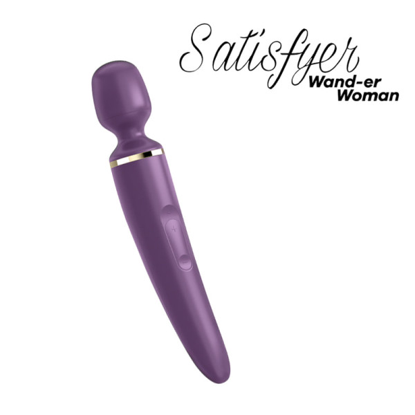 [바이브레이터] 독일직수입 Satisfyer (새티스파이어) 완더 우먼 (퍼플/블랙/화이트)
