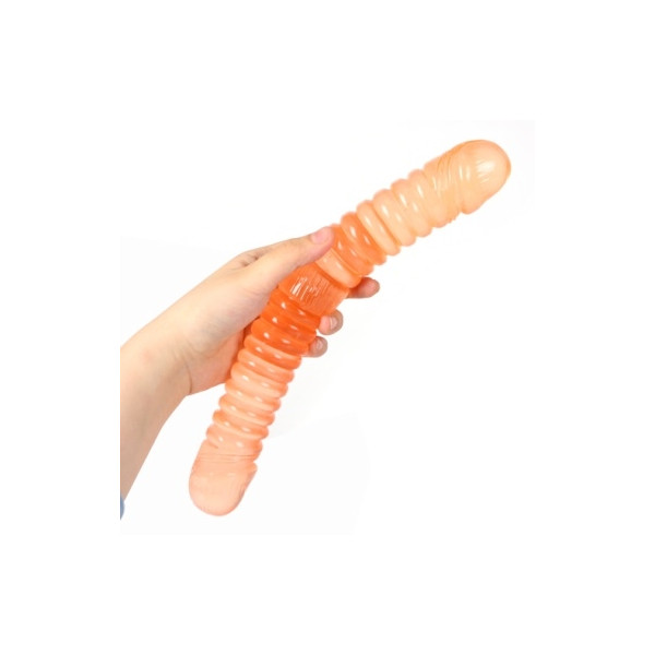 JUMBO 양먹쇠 트윈딜도 주름형