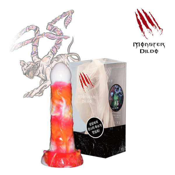 [흡착형딜도] 몬스터딜도(Monster Dildo) 오튜 (블랙/레드/골드블루)