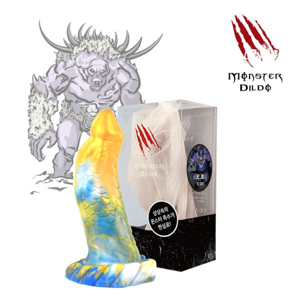 [흡착형딜도] 몬스터딜도(Monster Dildo) 오크 (블랙/레드/골드블루)