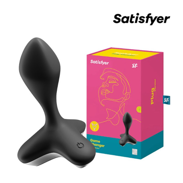 [애널삽입/전립선자극] Satisfyer 게임체인저 블랙