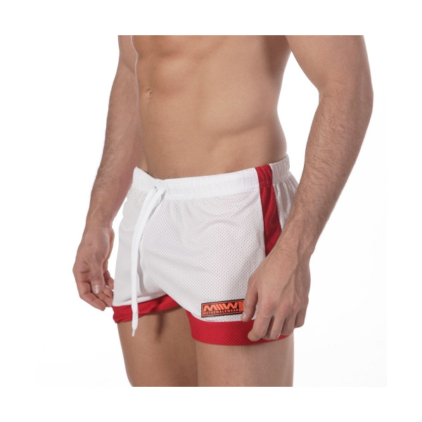 【M2W】 Soccer Swim Short White (4704-00)