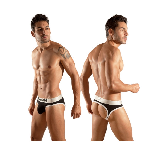 【M2W】 Perfect Scene Jock Strap Black (1001-20)