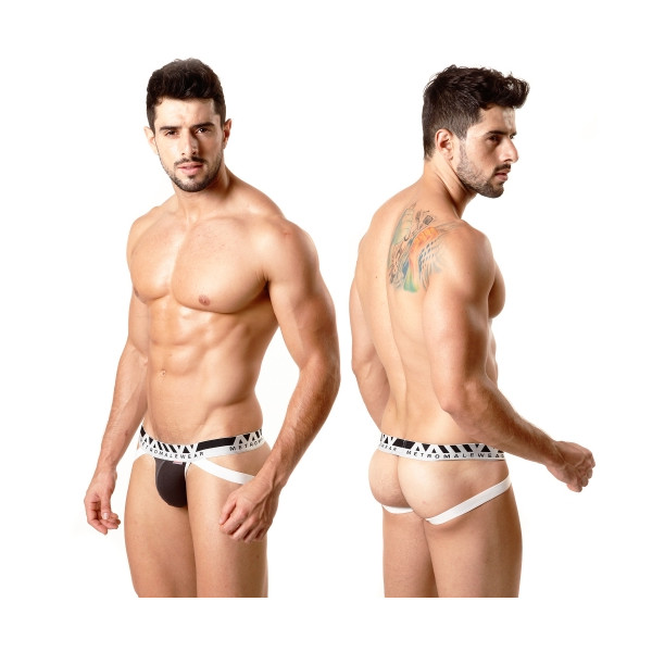 【M2W】 Pima Cotton Jock Strap Charcoal (3001-11)