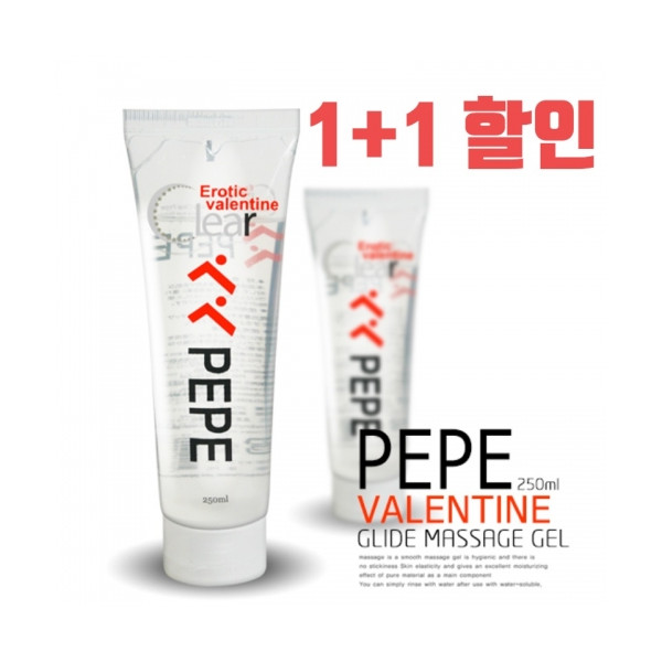 [1+1대박찬스] 발렌타인 페페 클리어 마사지 젤 250ml