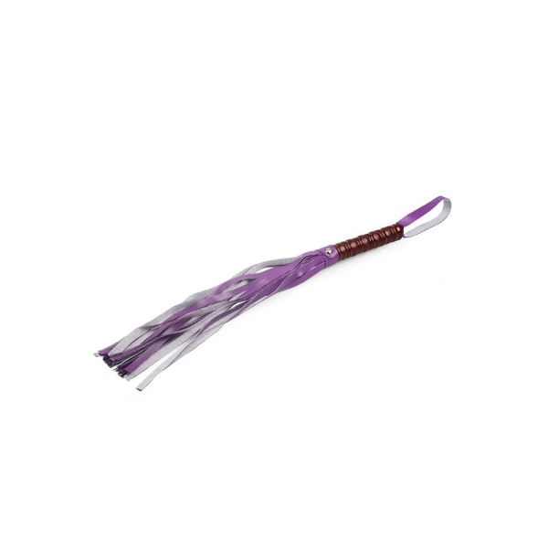 [홍콩 Toynary] SM22 Leather Flogger Whip-Purple