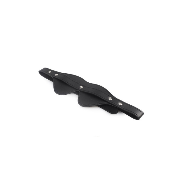 [홍콩 Toynary] SM12 Leather Blindfold-Black