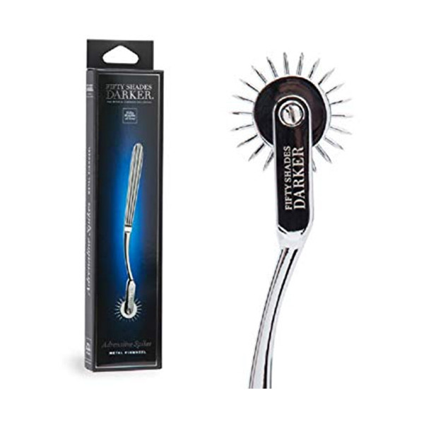 [미국-그레이(핀휠) Fifty Shades Darker] Adrenaline Spikes Metal Wartenberg Pinwheel