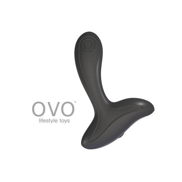 [진동전립선마사지] [미국 OVO] Q1 애널토이 (블랙)