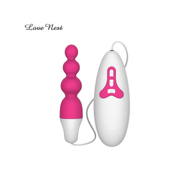 [애널진동마사지] [Love Nest] 애널플러그 에볼루션 (핑크)