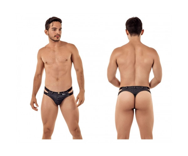 [CandyMan] Denim Thongs (99410)