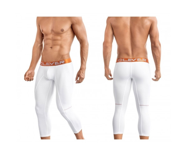 [CLEVER] Power Athletic Pants White (0316)