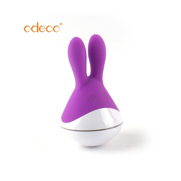 [바이브레이터 odeco] 토토로 (퍼플/블랙/핑크) 2개의 버튼(눈)으로 10가지 진동을 제어할 수 있습니다.