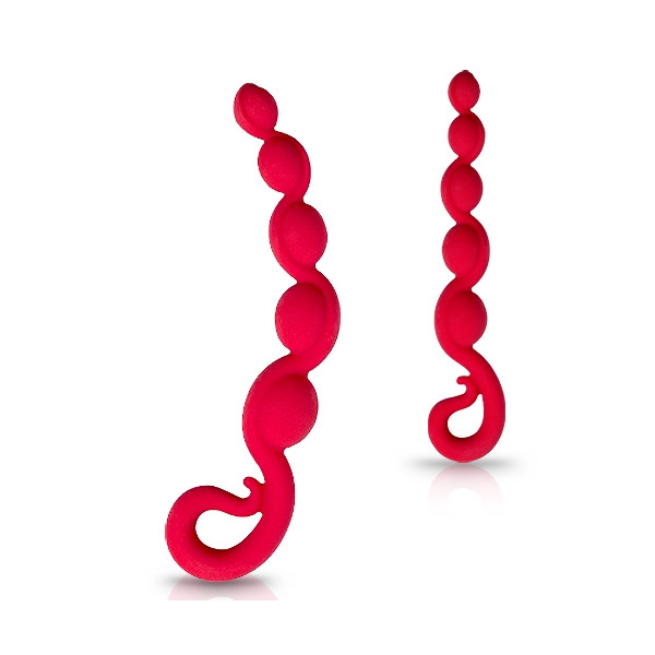[애널왕복마사지] Analtoy Bendybeads (인체공학적 디자인 / 메디컬실리콘 / 17cm)