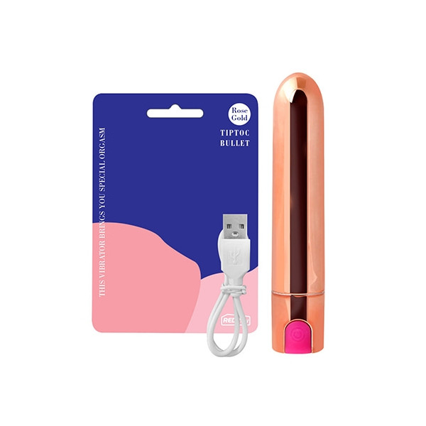 [휴대용바이브] 팁톡 블렛_로즈골드 (XL-611)