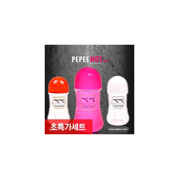 [페피 젤 3종 세트] 페피 오리지널 + 오메가3 + 핫 각 150ml