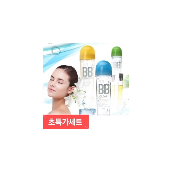 [비비 클리어 4종 세트] 알로에+콜라겐+클리어+핫 각 150ml*4