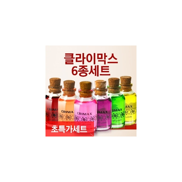 [클라이막스 6종 세트] 산딸기+키위+초코+딸기+체리+바닐라 각 32g