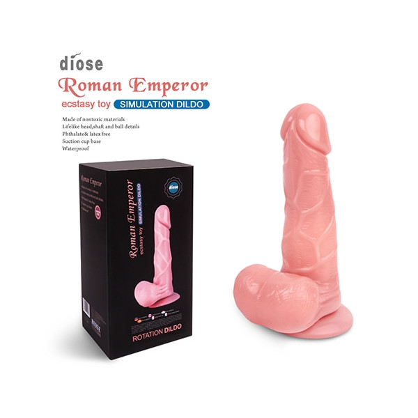 [흡착형딜도] 로먼 엠퍼러(소) 14.2cm * 3.2cm