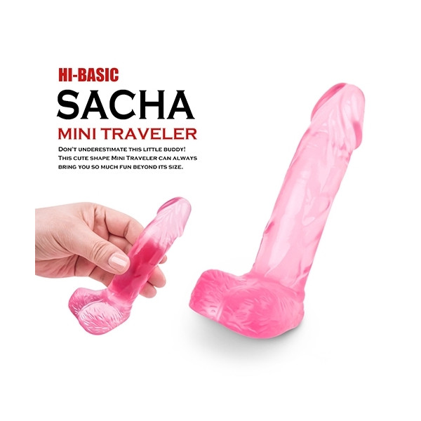 [흡착형미니딜도] 샤샤 11.3cm * 2.7cm