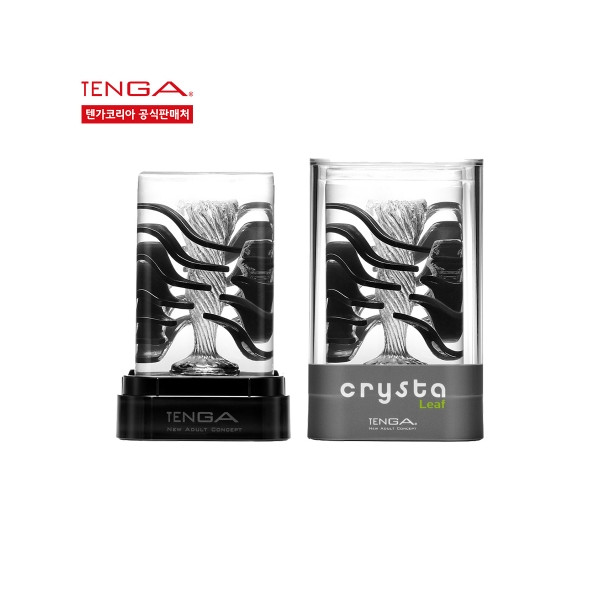[텐가 크리스타] 크리스타 리프 TENGA CRYSTA LEAF (제품을 쥐는 위치와 강도에 따라 다양한 자극!!)