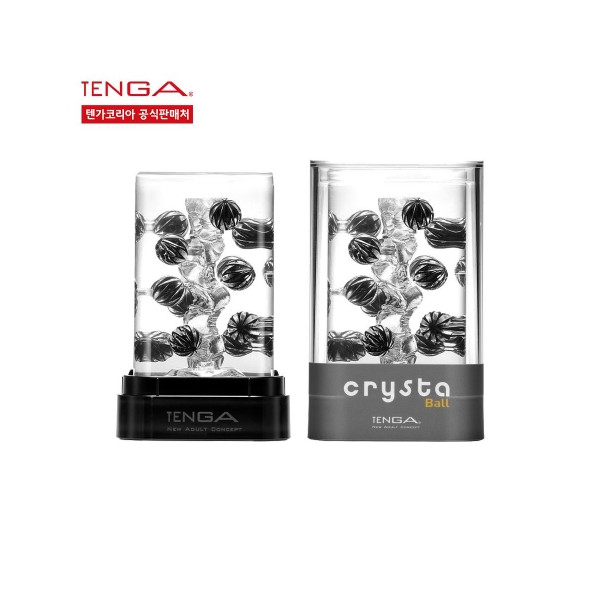 [텐가 크리스타] 크리스타 볼 TENGA CRYSTA BALL (제품을 쥐는 위치와 강도에 따라 다양한 자극!!)