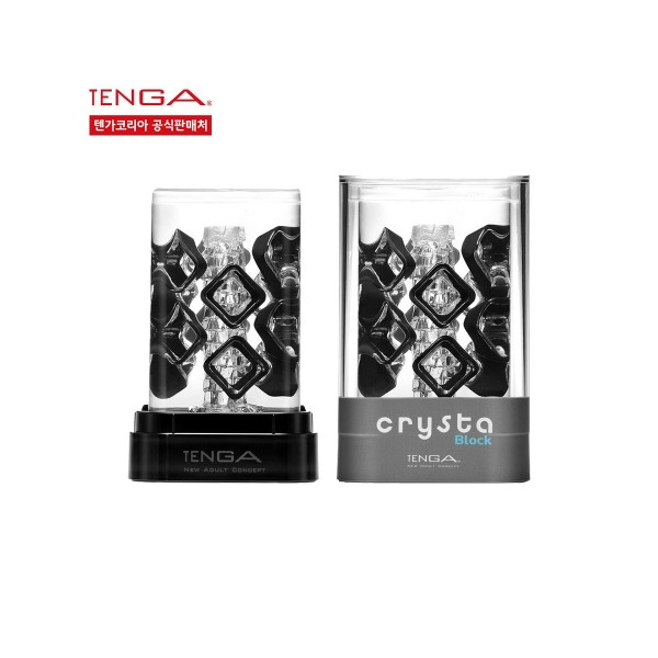 [텐가 크리스타] 크리스타 블럭 TENGA CRYSTA BLOCK (제품을 쥐는 위치와 강도에 따라 다양한 자극!!)