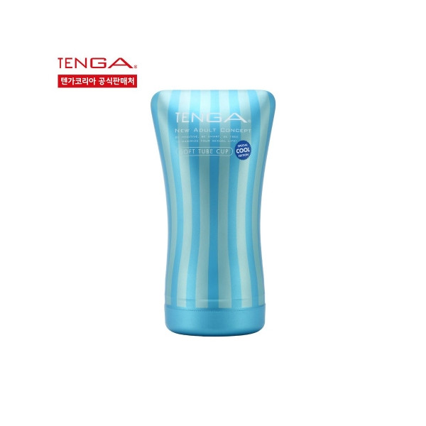 [텐가 쿨시리즈] 텐가 소프트 튜브 컵 쿨 TENGA SOFT TUBE CUP COOL (시원! 상쾌! 멘톨 배합의 여름 한정 상품!)