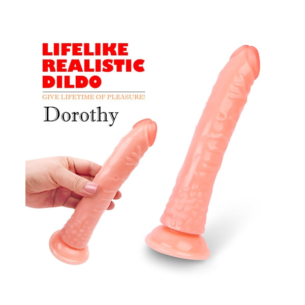 [흡착형딜도] 도로시 19cm * 3.3cm
