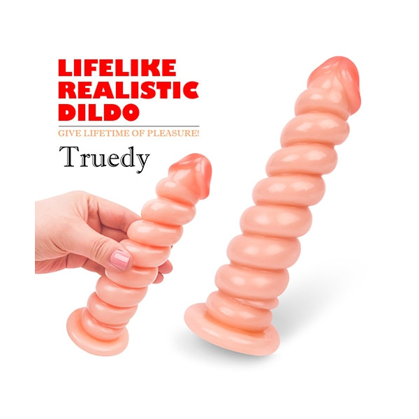[흡착형딜도] 트루디 17.5cm * 3.6cm