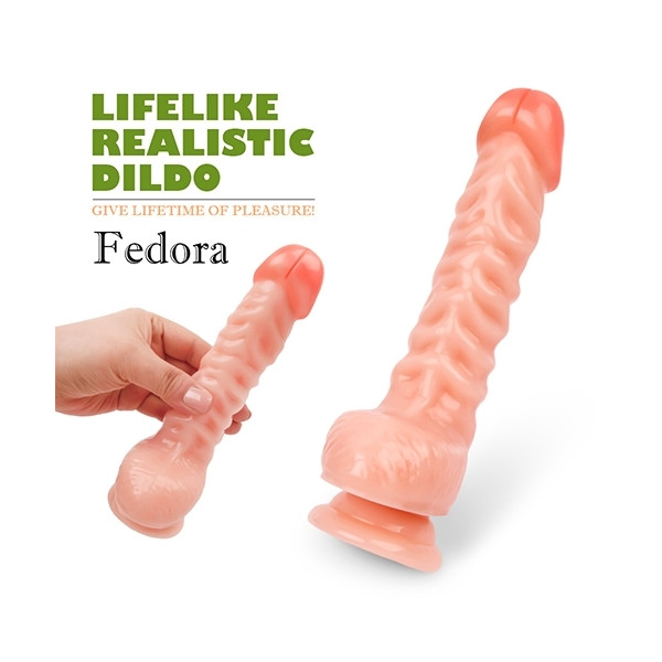 [흡착형딜도] 페도라 18.5cm * 4.1cm